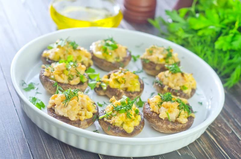 Fried Portobello Mushrooms