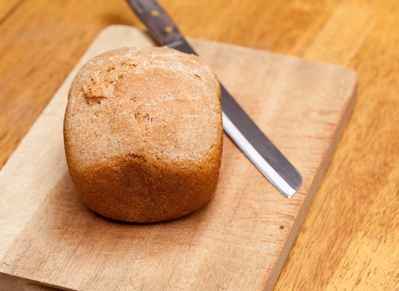 White Wheat Bread in Bread Machine