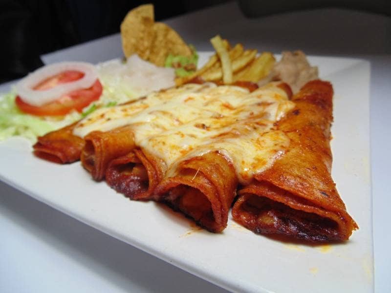 Authentic Vegan Mexican Enchiladas