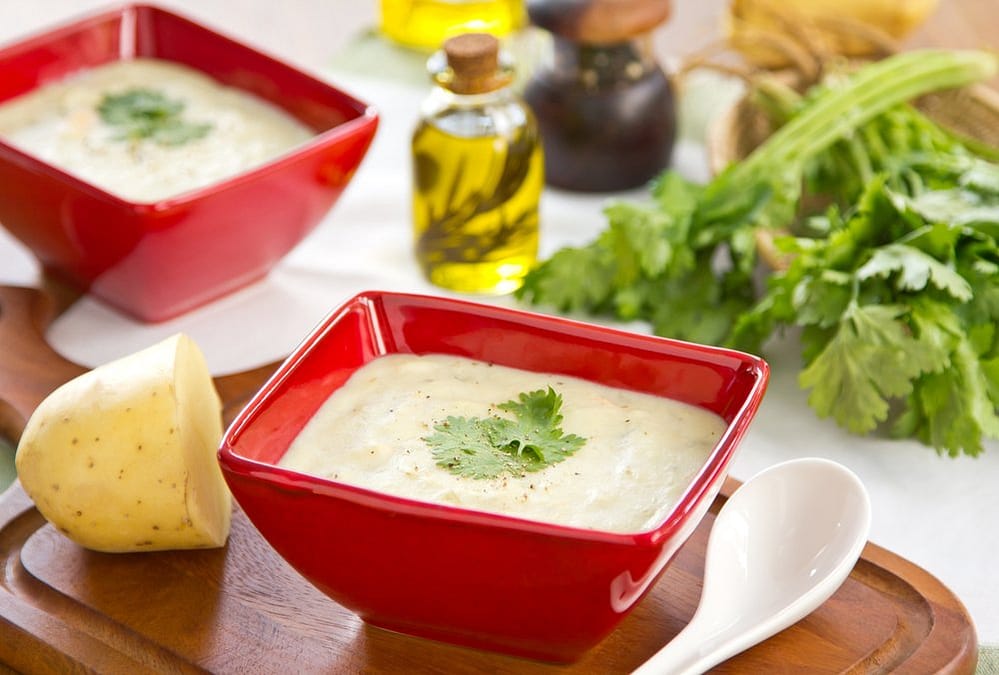 vegan potato soup recipe