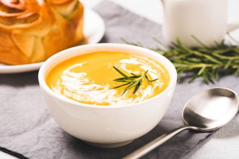 Vegan Roasted Carrot and Coconut Bisque
