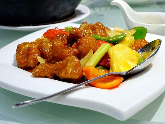 sweet and sour pork, 咕噜肉, chinese