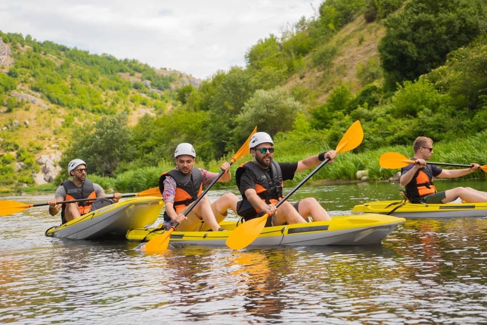 kayaking is a good hobby