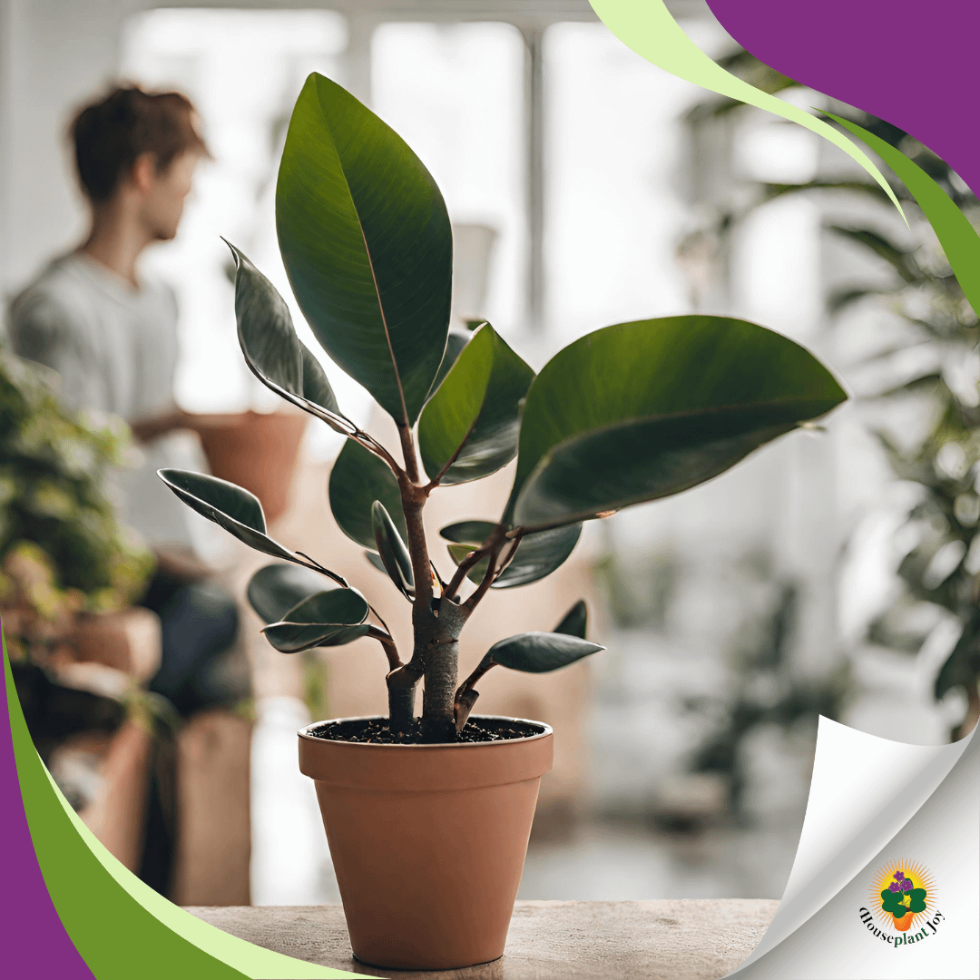 Thriving Foliage Plant Growing And Care For Rubber Tree