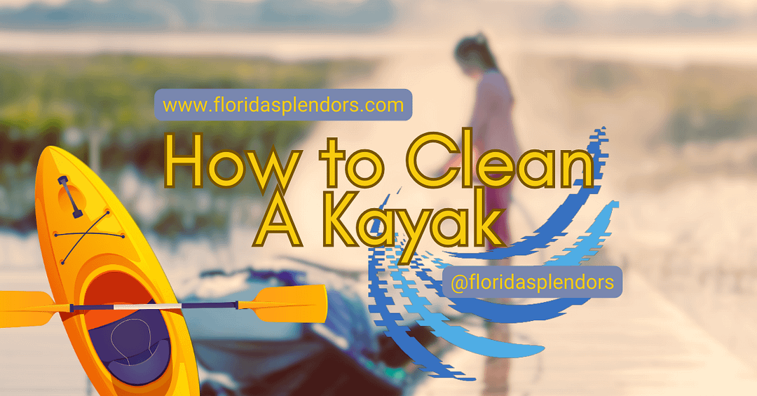 how to clean a kayak