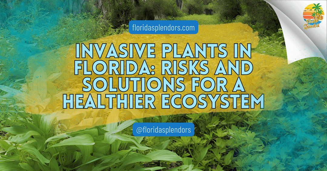 Invasive Plants in Florida: Risks and Solutions for a Healthier Ecosystem