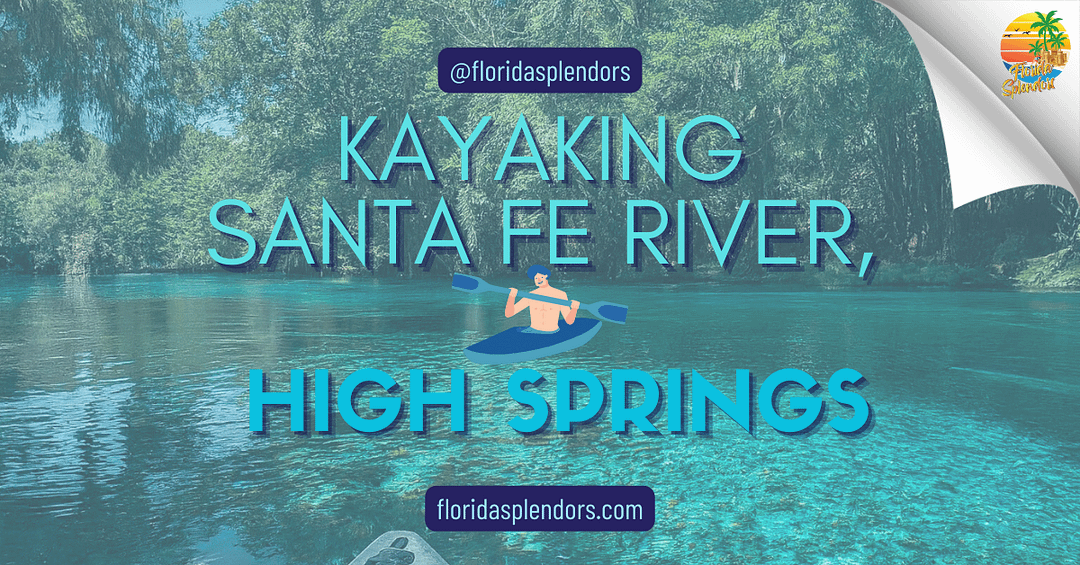 Kayaking Santa Fe River, High Springs