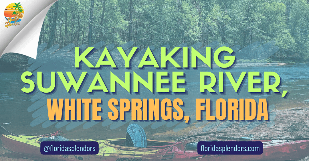 Kayaking Suwannee River, White Springs, Florida