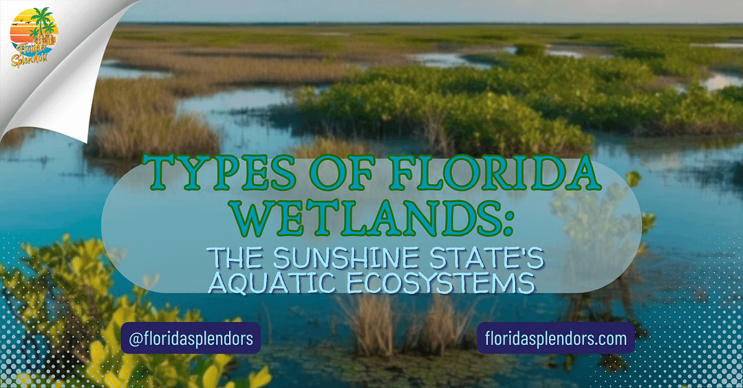 Types of Florida Wetlands: the Sunshine State’s Aquatic Ecosystems