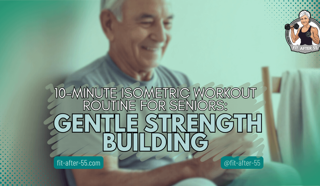 10-Minute Isometric Workout Routine For Seniors: Gentle Strength Building