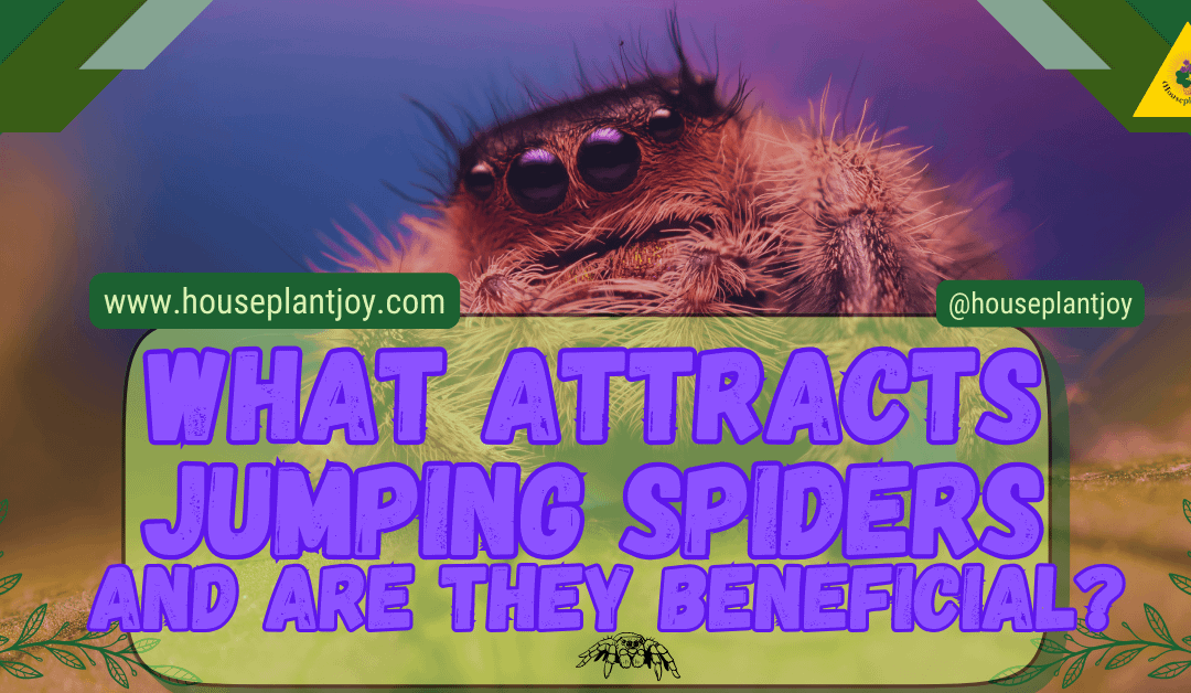 What Attracts Jumping Spiders And Are They Beneficial?