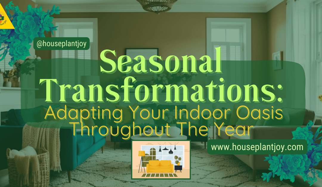 Seasonal Transformations: Adapting Your Indoor Oasis Throughout The Year