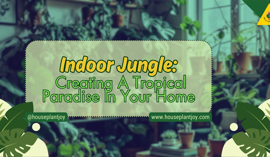 Indoor Jungle: Creating A Tropical Paradise In Your Home