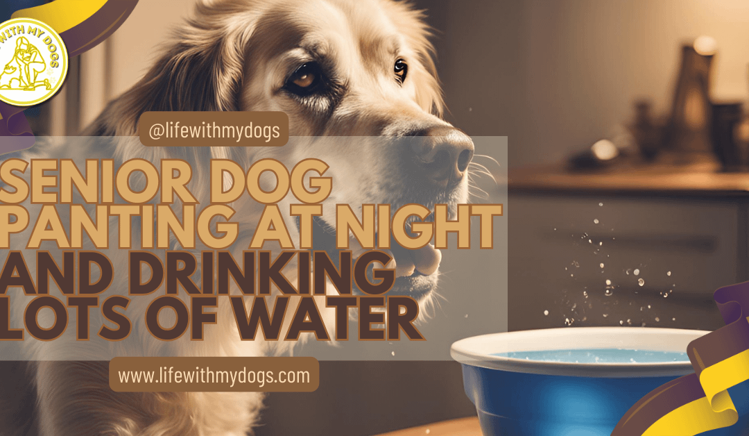 Senior Dog Panting at Night and Drinking Lots of Water
