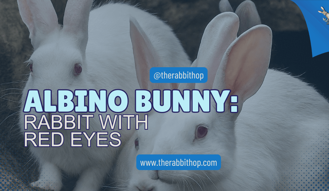 Albino Bunny: Rabbit with Red Eyes