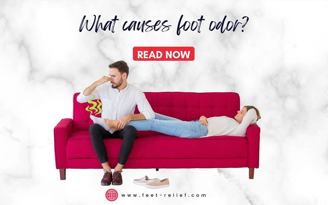 What causes foot odor