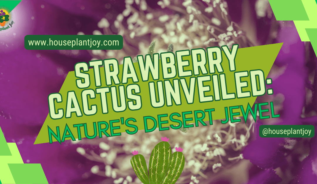 Strawberry Cactus Unveiled: Nature’s Desert Jewel