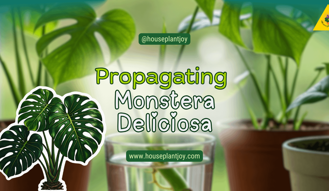 Propagating Monstera Deliciosa