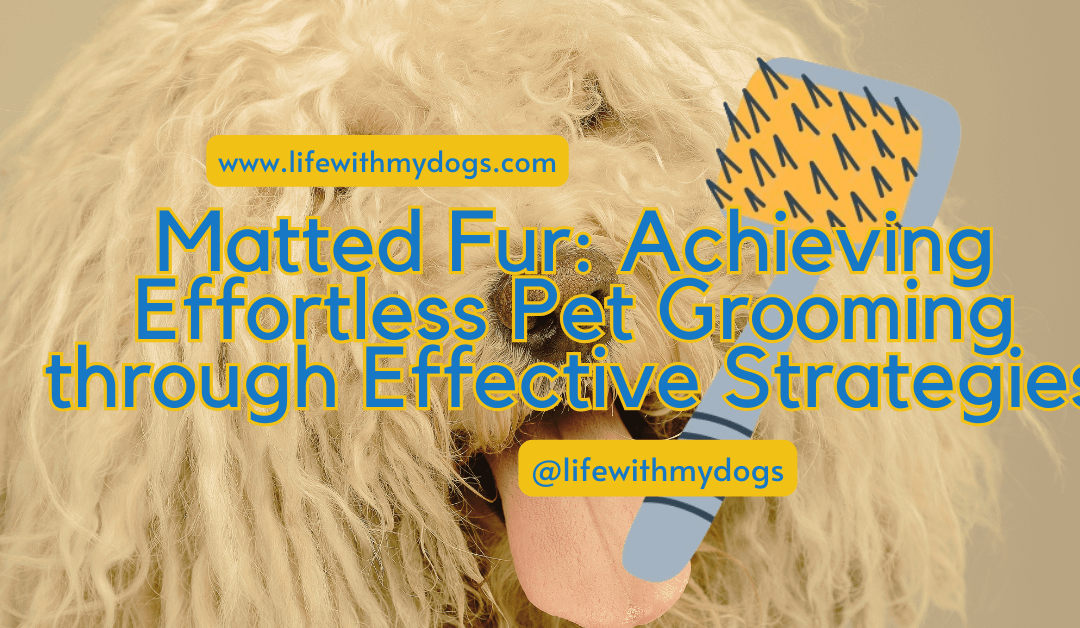 Matted Fur: Achieving Effortless Pet Grooming through Effective Strategies