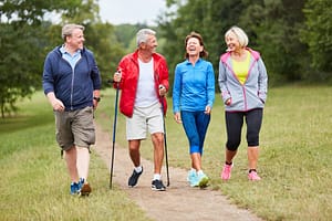 Social Nordic Walking Clubs Benefits