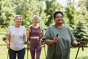 health benefits of nordic walking