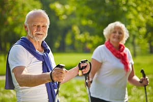 Breathing Techniques while Nordic Walking