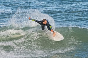 surfing in sebastian waters
