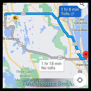 how to visit melbourne beach fl