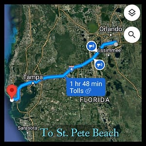 getting to st pete beach florida