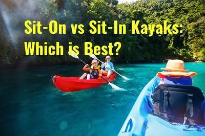 sit on vs sit in kayaks