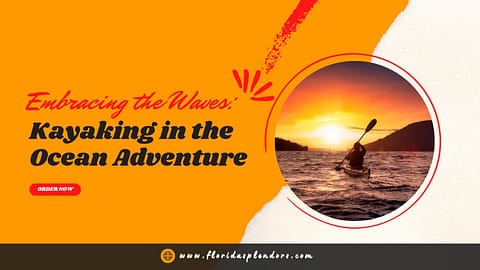 Embracing the Waves Kayaking in the Ocean Adventure