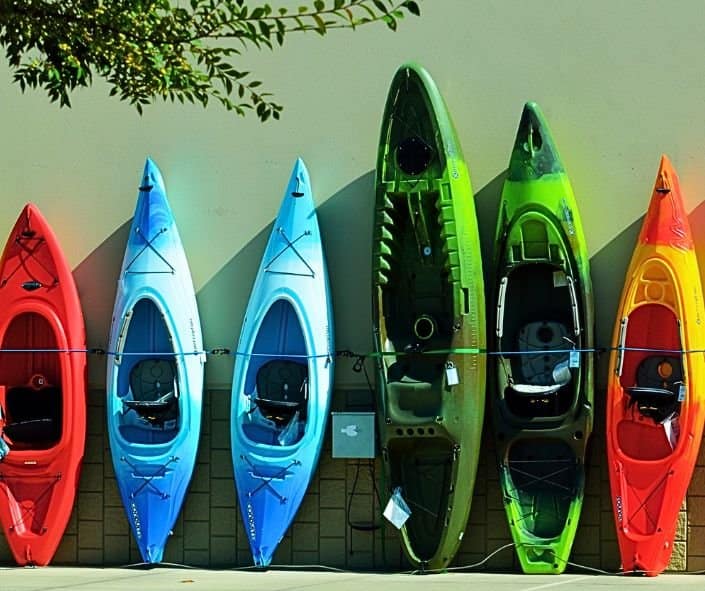 types of kayak