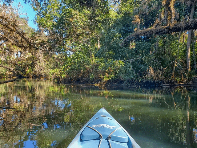 river, kayak, travel