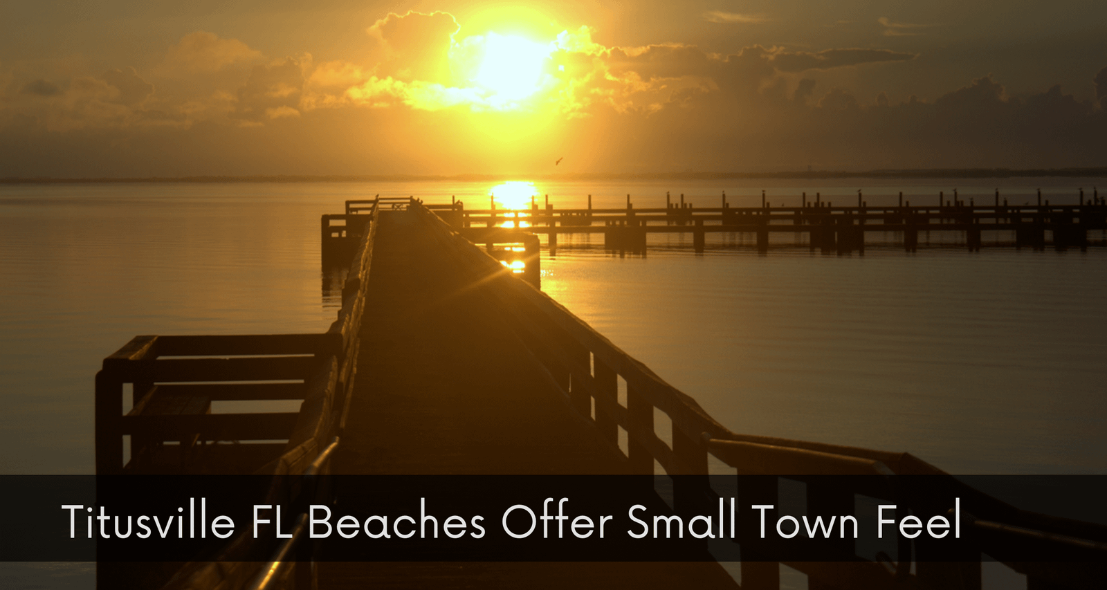 Titusville FL Beaches Offer Small Town Feel