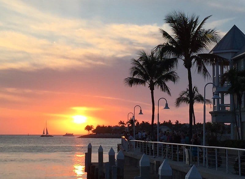 A Stunning Sunset View at Florida Keys / Flickr / Brisan