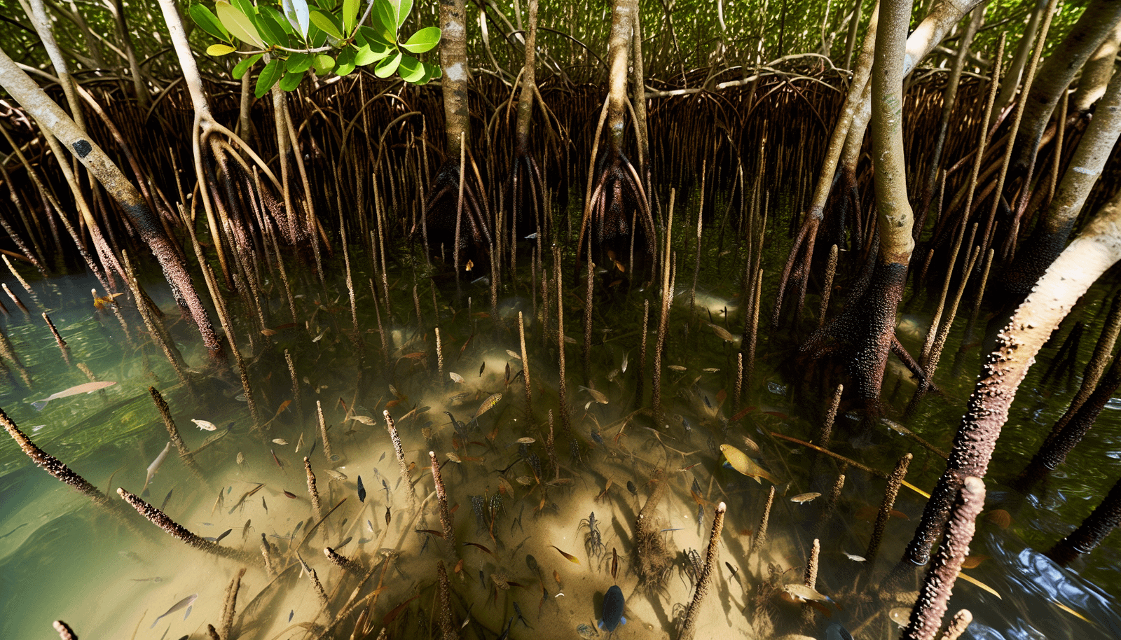 Nursery grounds in Florida mangroves