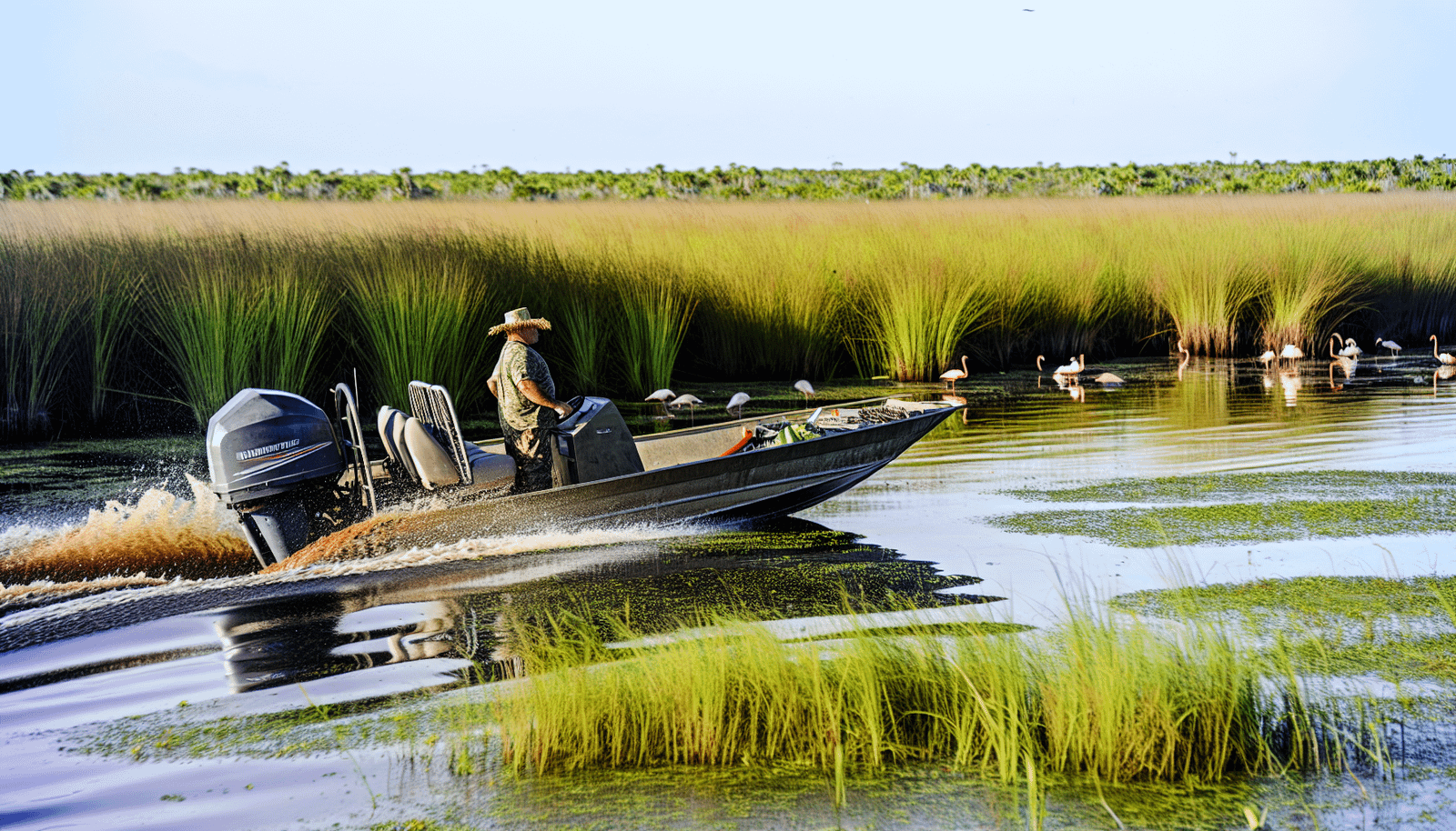 Airboat tour in Everglades National Park