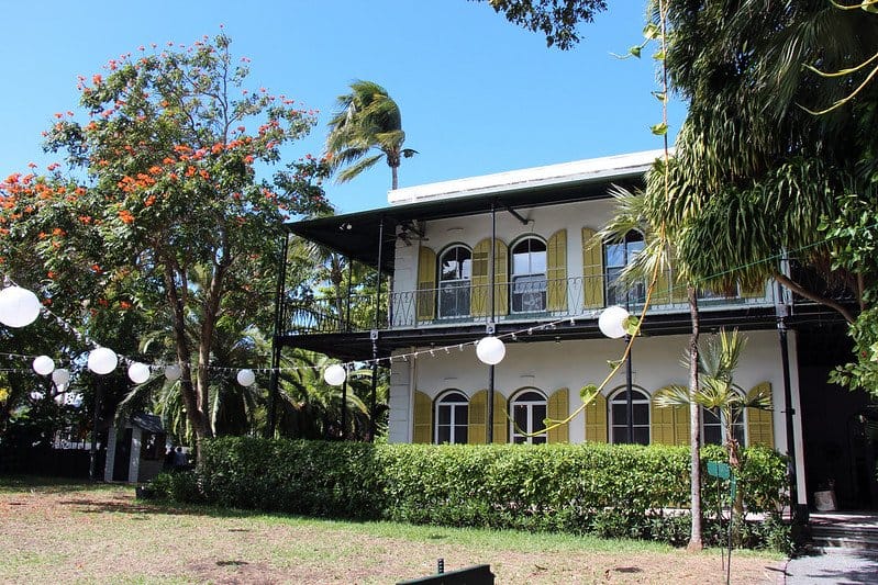 Earnest Hemingway House in Key West, FL / Flickr / karlnorling